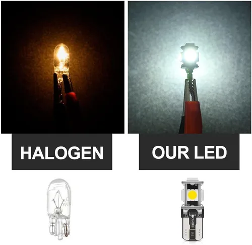 Miniatura 3 de 12 piezas de kit de bombillas LED interior para Hon'da Accord 1998 1999 2000 2001 2002, luces de mapa, cúpula, puerta, maletero, matrícula