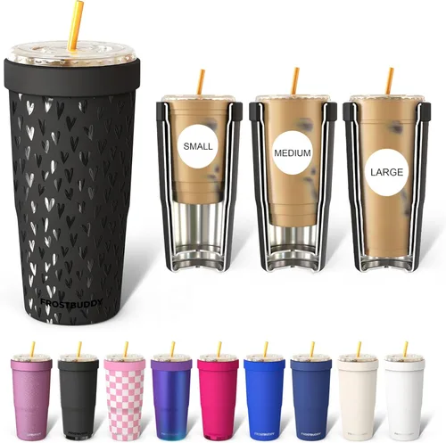Miniatura 35 de Frost Buddy Togo Buddy 30oz Stainless Steel Vacuum Insulated Tumbler To Go Coffee Cup – Iced Coffee Sleeve, Travel Mug, Thermal Cup for Hot & Cold