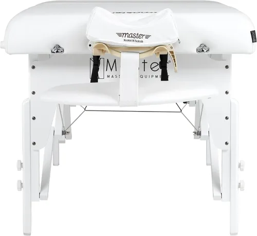 Miniatura 4 de Master Massage Montclair - Mesa de masaje portátil, cama profesional de fisioterapia de belleza, cama facial plegable, extra ancha, paquete de Negro