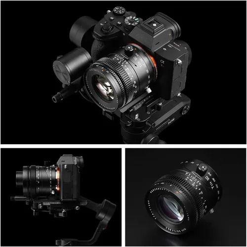 Miniatura 4 de TTArtisan Lente de inclinación f1.4 de 1.969 in con marco completo, lentes manuales de retrato de gran apertura compatibles con Panasonic S1 S1M S1R