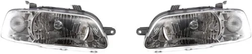 Miniatura 6 de Para Chevy Aveo faros delanteros 2004 05 2006 lado del conductor Sedán GM2502241 96540253