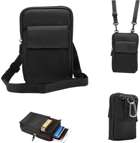 Bolso cruzado universal para teléfono celular, bolsa de cinturón para deportes al aire libre, funda para llevar teléfono móvil, con correa para el
