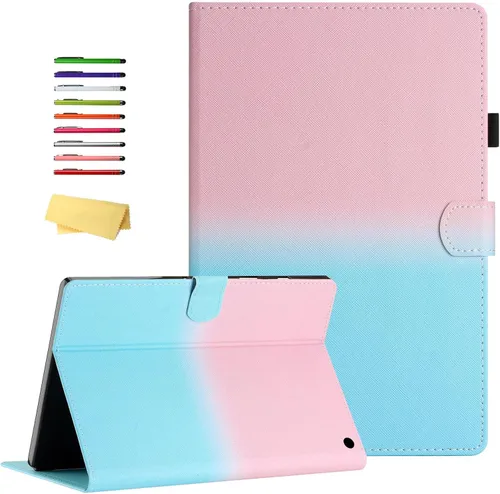 Miniatura 33 de Funda para tablet Amazon Fire HD 8 y Fire HD 8 Plus (12ª/10ª generación, versión 2022/2020) de 8 pulgadas con soporte, soporte para lápices, 06 #