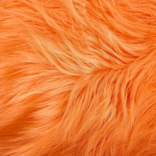 Miniatura 26 de Tiras precortadas de tela de piel sintética lanuda y esponjosa, material suave para manualidades, para barba y cabello de gnomos, disfraz de Blanco