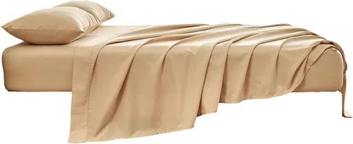 Miniatura 4 de Kingnex Sábanas de sofá cama individual para sofá cama extraíble de 36 x 72 pulgadas, microfibra suave de doble cepillado 1800, 3 piezas incluyen 1
