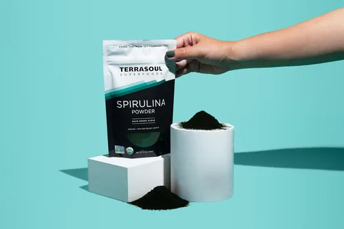 Miniatura 5 de Espirulina orgánica en polvo Terrasoul Superfoods