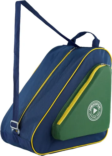 Miniatura 19 de HEXIFUL Bolsa para Patines de Hielo, En Línea, Roller y Quad - Para Niños y Adultos Hierba/Verde 014