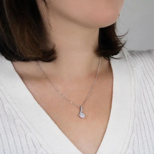 Miniatura 7 de Doctor en terapia física collar de graduación regalo para ella, regalo de joyería de graduación DPT, para un nuevo doctor de, plata de ley oro