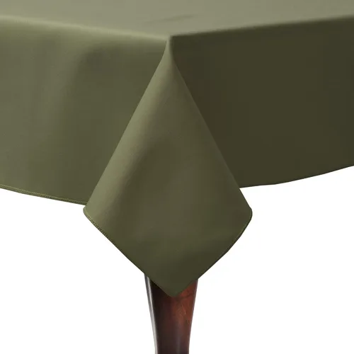 Miniatura 7 de Ultimate Textile Poly-Cotton Twill 54 x 96-Inch Rectangular Tablecloth Jade