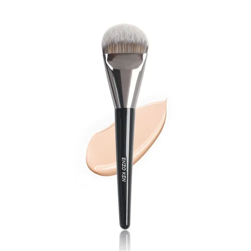 Miniatura 18 de Pincel para sombra de ojos de pelo de pony natural de ENZO KEN, pincel para sombra de ojos de mezcla media, pincel sombreador para sombra de ojos