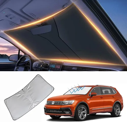 Miniatura 47 de Parasol para parabrisas delantero, protector de visera, accesorios para automóvil