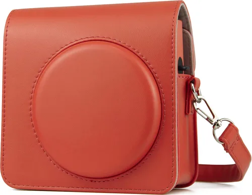 Miniatura 10 de Rieibi Funda cuadrada SQ1, funda protectora para cámara instantánea Fujifilm Instax Square SQ1, cubierta compacta de piel sintética con correa