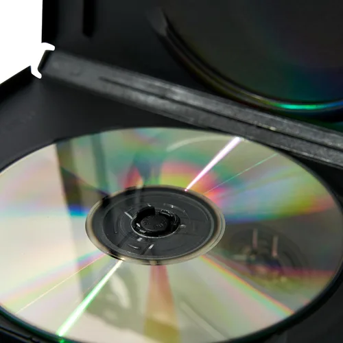 Miniatura 7 de Paquete de 10 fundas Maxtek de 0.551 in, color negro, estándar de doble capacidad para DVD y funda exterior transparente