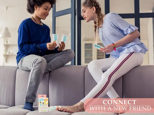 Miniatura 3 de Tarjetas de Conversación para Adolescentes - Tarjetas de Comunicación para Desarrollar Confianza e Inteligencia Emocional, Juegos Familiares