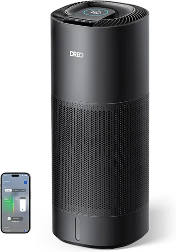 DREO Humidificador Evaporativo Inteligente para Habitación Grande hasta 1000 pies², Humidificador de Aire de Alta Salida 800ml/h para Dormitorio,
