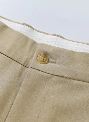Miniatura 7 de JMIERR Pantalones de golf para hombre, elásticos, ajustados, para correr, viajes, trabajo, pantalones de vestir chinos para hombre