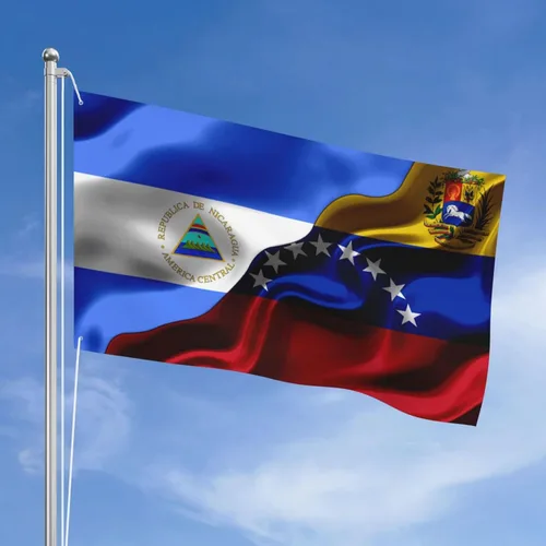 Miniatura 13 de Banderas de Honduras y República Dominicana para exteriores de 3 x 5 pies, tres capas de tela para coser a doble cara, impresión de 3 x 5 pies