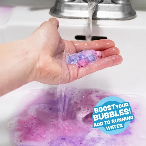 Miniatura 8 de Tub Works® Lil' Bursts™ Mini bombas de baño para niños, 90 unidades, Candy Splash No tóxicas Bombas de baño para niños pequeños con una ráfaga