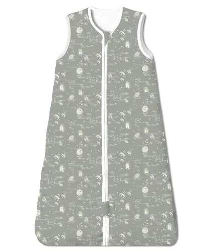 Miniatura 27 de TotAha Saco de Dormir Cálido 0-3 Meses, Manta Vestible Suave Acolchada 1.0 TOG Saco de Dormir para Bebé con Cremallera Segura de 2 Vías