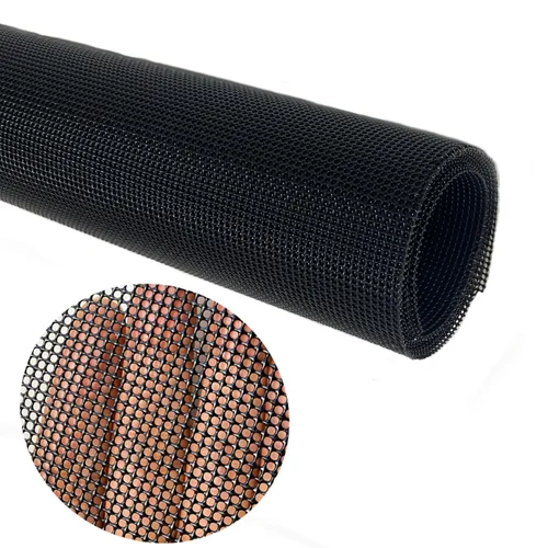 Miniatura 11 de Malla de acero inoxidable 304 recubierta de PVC, paquete de 2 mallas de alambre tejido acero malla de alambre tejido para ventilación, jaula, malla