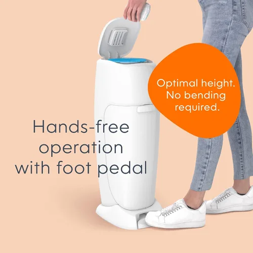 Miniatura 4 de Cubeta contenedora pañales sucios con tecnología antiolor Playtex, de Diaper Genie, Blanco