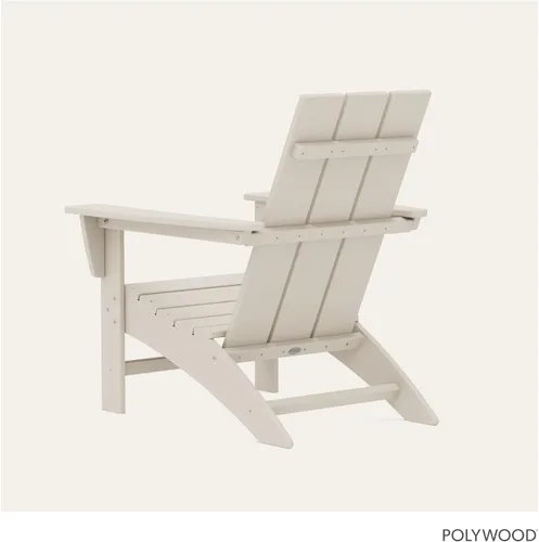 Miniatura 5 de Silla moderna tipo Adirondack. Adirondack de Polywood, Aruba. Arena