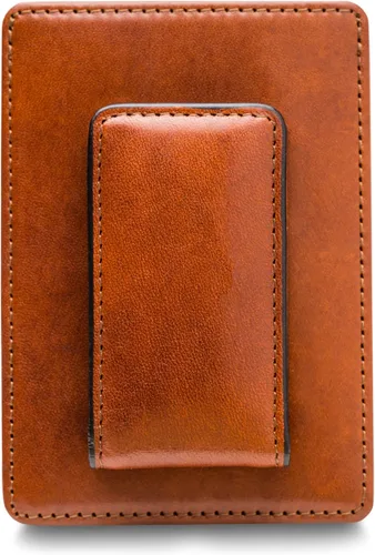 Miniatura 9 de Bosca Cartera con bolsillo frontal para hombre en piel vieja - RFID