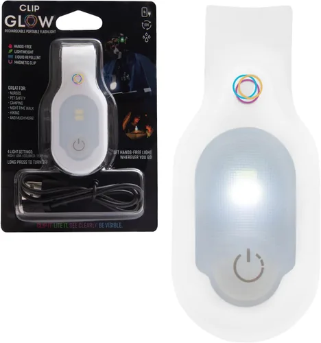 Miniatura 11 de Clipglow - Luz de enfermería con clip, luz de turno de noche de enfermería, brillante, ligera, magnética, portátil, linterna recargable por USB