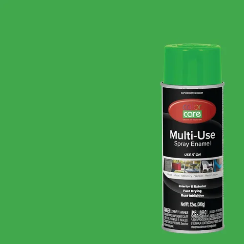 Miniatura 14 de Pintura en aerosol, 12 onzas, paquete de 6 (mezcla de colores cálidos: blanco brillante, rojo rubí, naranja, amarillo, marrón, negro brillante)