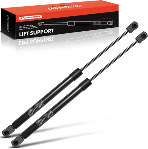 A-Premium Soportes de Elevación del Capó Delantero Amortiguadores de Puntal Compatible con Modelos Selectos de Jeep - Serie KL Cherokee 2014 2015