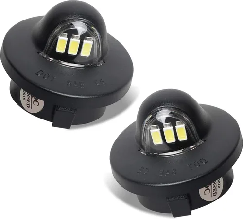 Lámpara LED para placa de matrícula, compatible con Ford F150, F250, F350, Super Duty Ranger Explorer, Bronco Excursion, Expedition, de 6500 K,