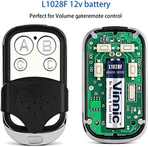 Miniatura 2 de Kitstar Batería alcalina L1028F de 23A 12V para control remoto, sin mercurio, plomo y cadmio añadido, 5 unidades (paquete de 1)
