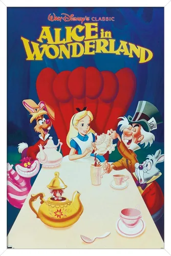 Miniatura 12 de Trends International Disney Alicia en el país de las maravillas - Póster de pared del 70 aniversario, 22.4 pulgadas de largo x 14.7 pulgadas