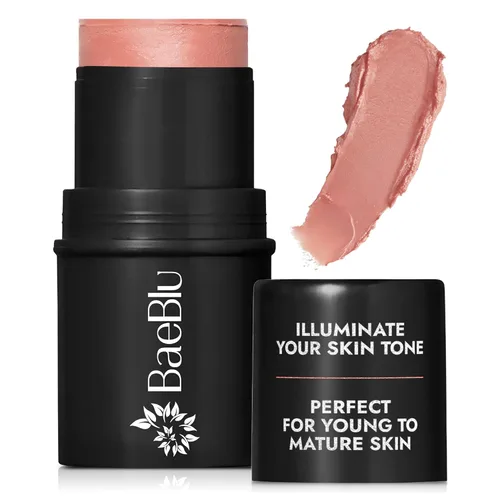 Miniatura 9 de BaeBlu Tinte orgánico para mejillas, 100% natural, vegano, sin gluten, crema bronceadora en barra, fabricado en Estados Unidos, puesta de sol