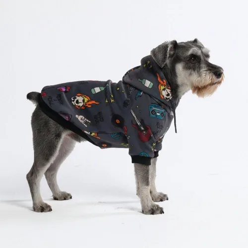 Miniatura 26 de Spark Paws Sudadera con capucha para perro, suéter de primera calidad para perros pequeños, medianos y grandes Trajes cálidos para bulldogs