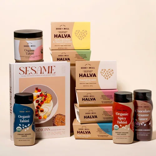 Miniatura 8 de Seed + Mill - Salsa Tahini - Orgánica - Vegana, Kosher, sin OMG, Keto, Paleo, Whole30, sin gluten - Textura suave y sedosa - Ideal en humus, salsas