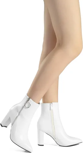 Miniatura 7 de DREAM PAIRS - Botines para mujer con tacón alto y grueso