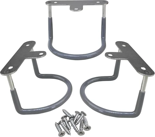 Miniatura 5 de TidyFriend - Soporte de goma para laptop debajo del escritorio, 3 estantes en 1 juegos, soporte para laptop debajo del escritorio, organizador