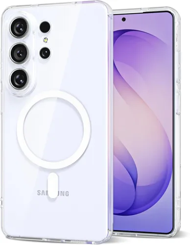 Miniatura 149 de Svanove para Samsung Galaxy S22 Funda de teléfono de silicona magnética, compatible con Magsafe, linda para mujeres, brillante color brillante, gel