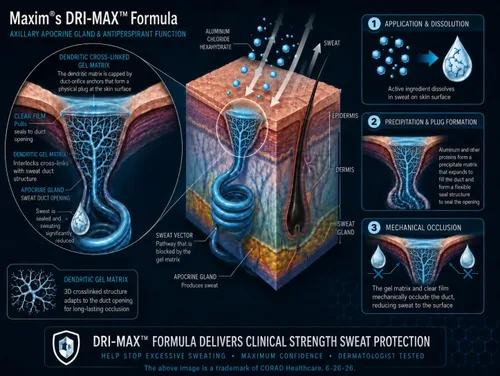 Miniatura 6 de Antitranspirante y desodorante en bola Maxim Prescription Strenght, recomendado por doctores y dermatólogos