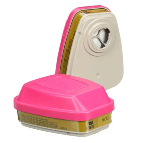 Miniatura 4 de 3M 60926 P100 - Cartuchos multigas/vapor (5 pares, 10 filtros) para respiradores 3M 6000, 6500, 7500, 7800S, FF-400 y Scott AV-3000 (SureSeal/HT)