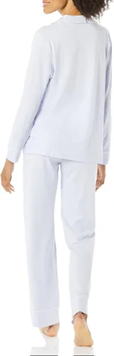 Miniatura 2 de Tienda Essentials Conjunto de pijama de manga larga modal de algodón para mujer (disponible en tallas grandes)