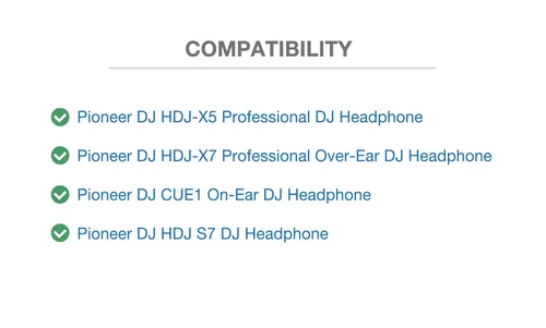 Miniatura 3 de Cable de audio DJ de 4 polos de pasos largos compatible con Pioneer HDJ-X5 X7 S7 CUE1 Auriculares Alambre Dj de resorte en espiral extendido