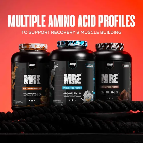 Miniatura 5 de REDCON1 MRE Proteína en Polvo, Fudge Brownie - Mezcla de Proteína de Reemplazo de Comida Hecha con Aceite MCT y Alimentos Completos - Proteína
