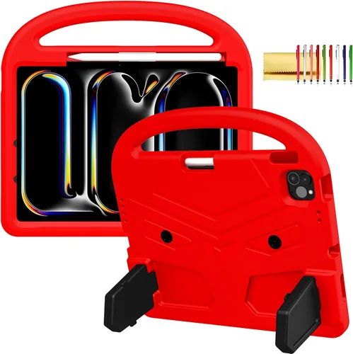 Miniatura 12 de Funda para niños para iPad Pro 11 2022/2021/2020 (4ª/3ª/2ª generación), a prueba de golpes, EVA, funda protectora [compatible con carga de lápiz]