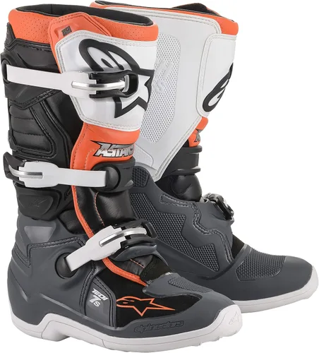 Miniatura 19 de Alpinestars Botas Tech 7S Unisex Juveniles Negro/Plata/Blanco/Oro