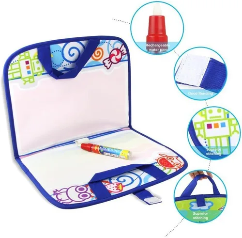 Miniatura 6 de Coolplay Actividades para niños Esterilla de dibujo de agua Pintura con pluma de agua Avión Viaje Juguete para niños pequeños