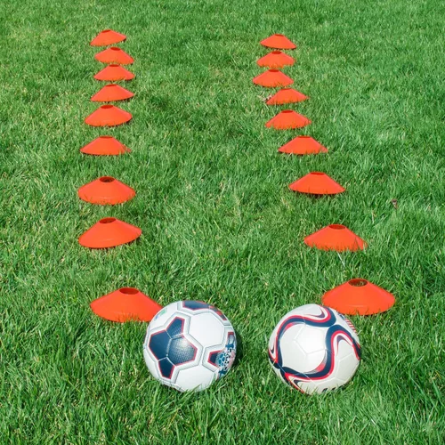 Miniatura 5 de Conos de entrenamiento para fútbol, baloncesto, práctica de fútbol, accesorios deportivos para entrenamiento de agilidad, paquete de 20/40/60