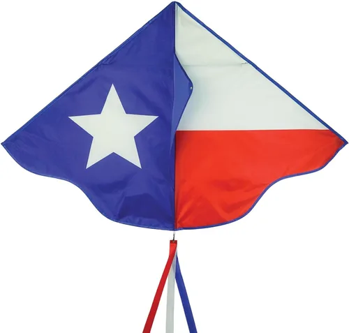 Miniatura 6 de In the Breeze Printed Delta Kites, Easy-Flying Single Line Kites for Kids & Adults Estrella Patriótica