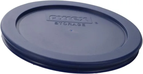Miniatura 4 de Pyrex 7200-PC Tapas de Almacenamiento Redondas Azul Oscuro de 2 Tazas - Tapas Pyrex Originales Genuinas - Paquete de 2